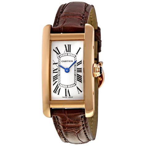 cartier tank americaine women's watch|cartier military tank watches.